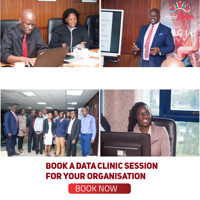 Data Clinic for the Kenya Tourism Board with Coach Tim Oriedo﻿